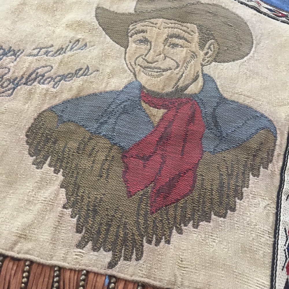 Vintage 80s Western Denim Roy Rogers Jacket M - Picture 4 of 8
